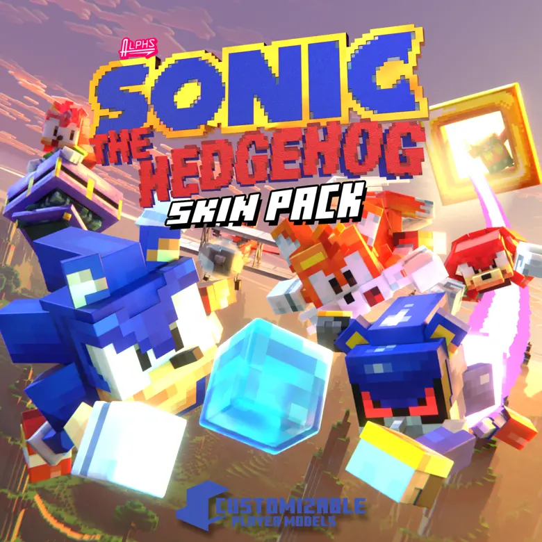 Minecraft CPM Model - do you guys like sonic the hedgehog by alphs - AshiraZone Catalog (Media 3)