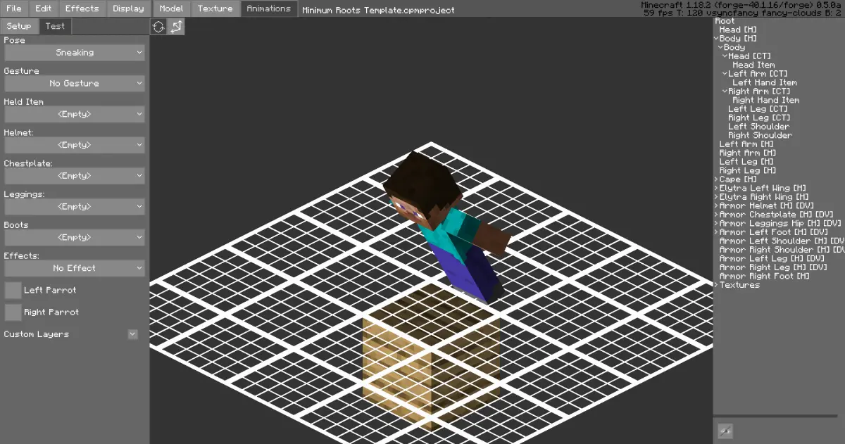 Minecraft CPM Model - Minimum_Roots_Template by The Weeb Bot [Comms Open] - AshiraZone Catalog (Media 2)