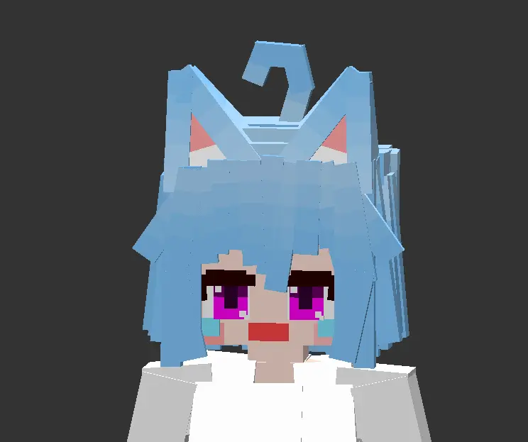 Minecraft CPM Model - catgirl_cpm by src3453 | kemomimi lover - AshiraZone Catalog (Media 3)