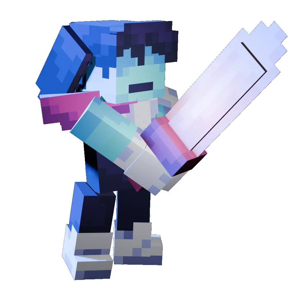 Minecraft CPM Model - DELTARUNE by RyGuyEffect - AshiraZone Catalog (Media 2)