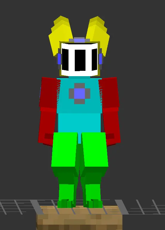 Minecraft CPM Model - Astrum-Protogen_Template by Astrum - AshiraZone Catalog (Media 2)