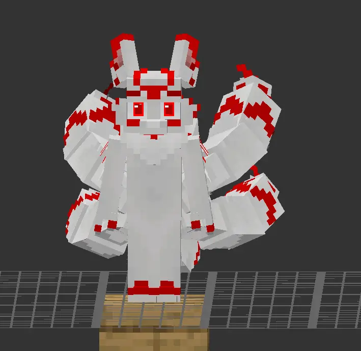 Minecraft CPM Model - Kitsune_9 by Thermo - AshiraZone Catalog (Media 2)