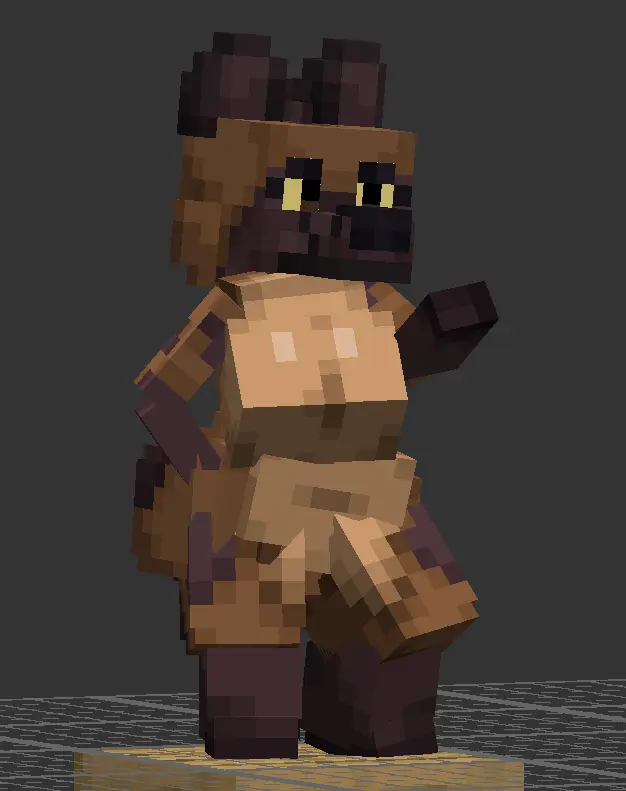 Minecraft CPM Model - JosephsHyena by blokgatr - AshiraZone Catalog (Media 2) Minecraft CPM Model - JosephsHyena by blokgatr - AshiraZone Catalog (Media 2)