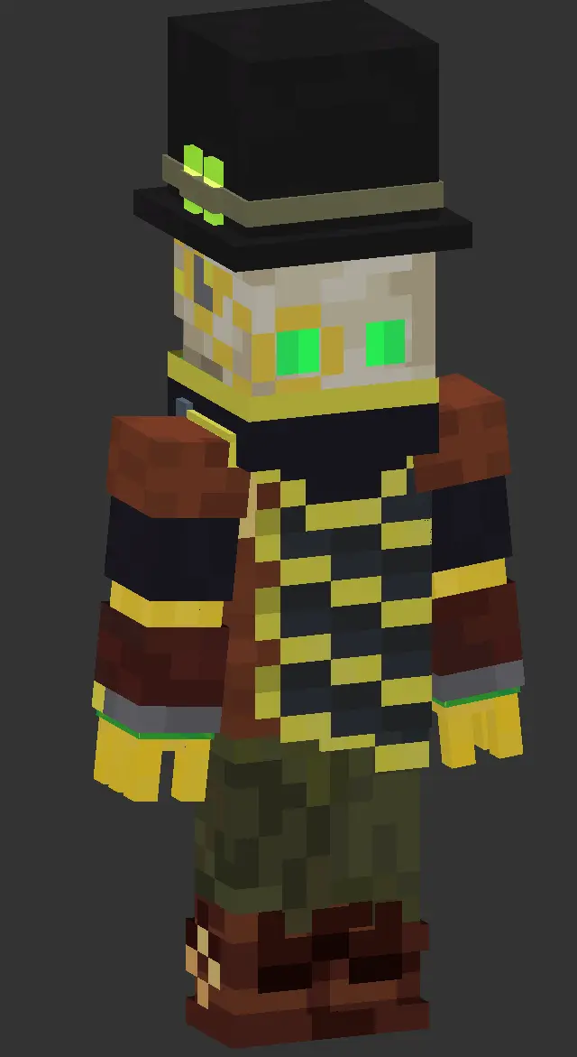 Minecraft CPM Model - steampunklich by MeowieCat - AshiraZone Catalog (Media 2)