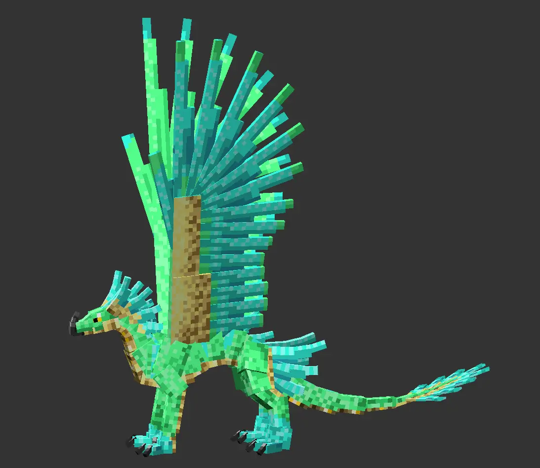 Minecraft CPM Model - Quetztemplate by PiedPipecleaner - AshiraZone Catalog (Media 2) Minecraft CPM Model - Quetztemplate by PiedPipecleaner - AshiraZone Catalog (Media 2)