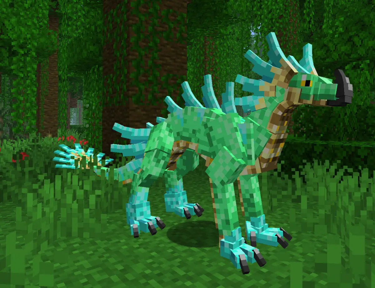 Minecraft CPM Model - Quetztemplate by PiedPipecleaner - AshiraZone Catalog (Media 6)