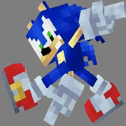 Minecraft CPM Model - SonicraftsShhhSONIC by sshh5568 - AshiraZone Catalog (Media 2)