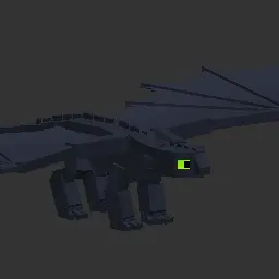 Minecraft CPM Model - Night_fury by Spider! // DO NOT DM - AshiraZone Catalog (Media 2)