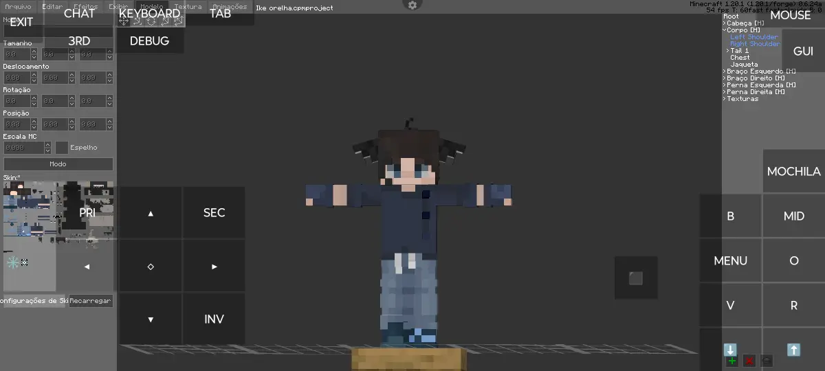 Minecraft CPM Model - Ike_4.0 by Yuki - AshiraZone Catalog (Media 1)