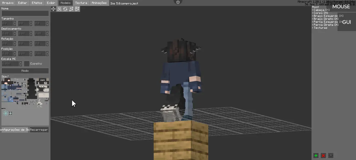Minecraft CPM Model - Ike_5.0 by Yuki - AshiraZone Catalog (Media 1)
