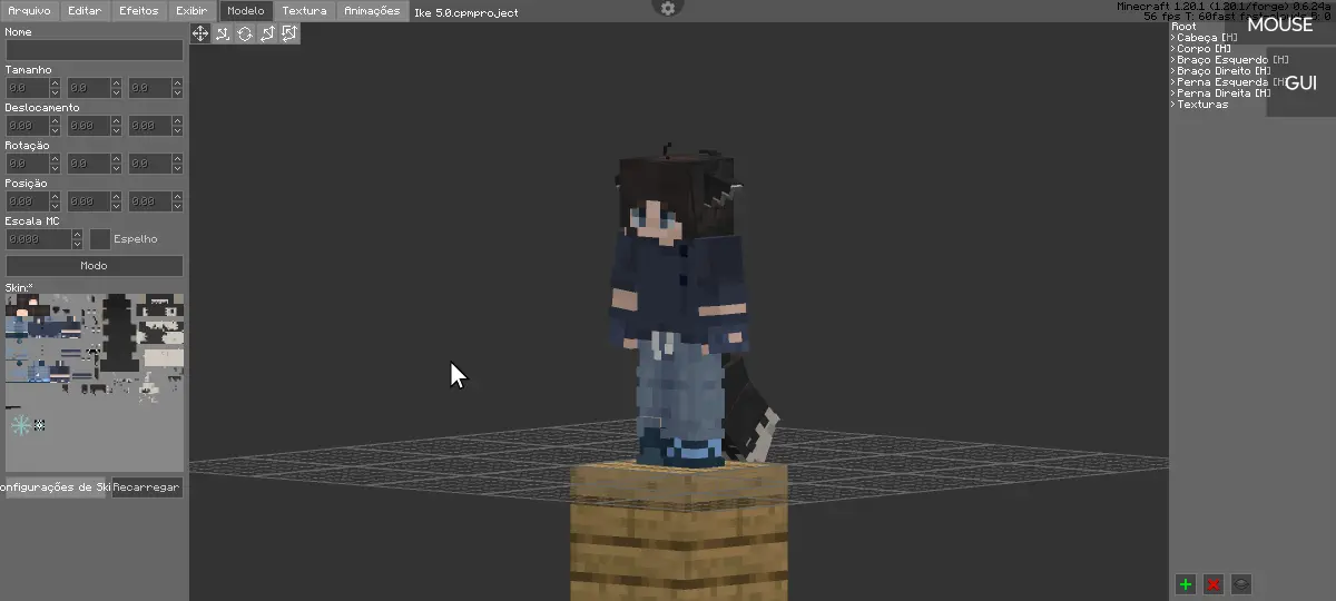 Minecraft CPM Model - Ike_5.0 by Yuki - AshiraZone Catalog (Media 2)