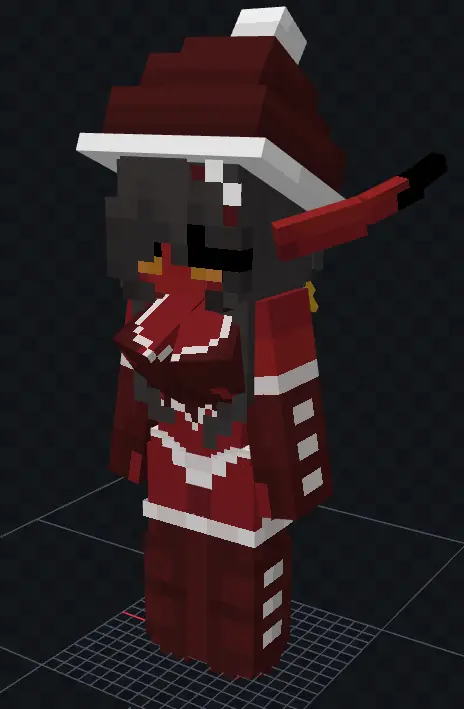 Minecraft CPM Model - VerosykaChristmas by ♧💗𝓥𝓮𝓻𝓸𝓼𝔂𝓴𝓪💗♧ - AshiraZone Catalog (Media 2)