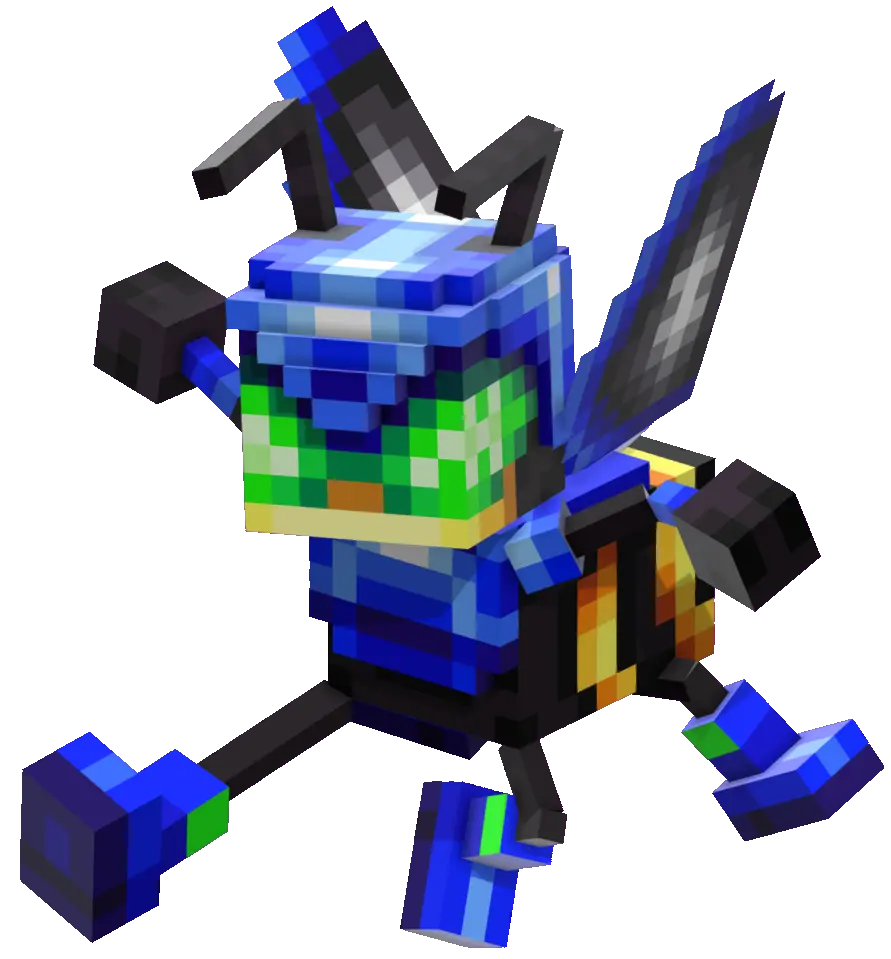 Minecraft CPM Model - BuckBumble by SerHan-Solo - AshiraZone Catalog (Media 1)