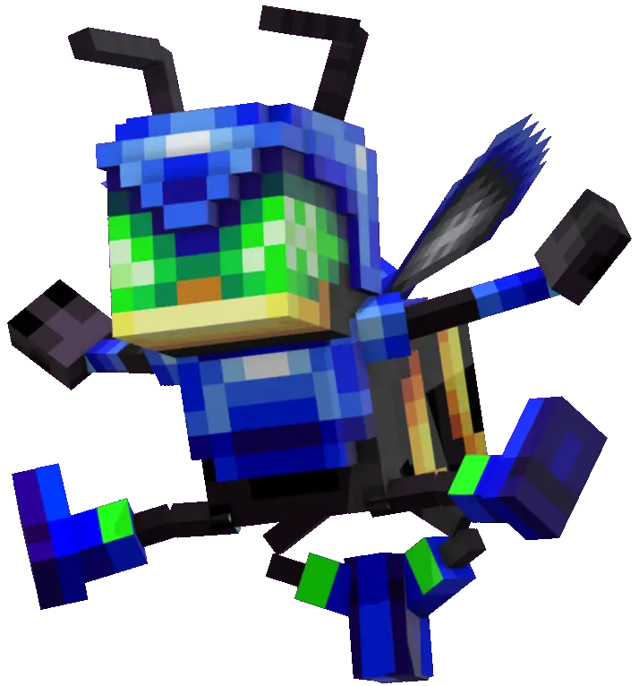 Minecraft CPM Model - BuckBumble by SerHan-Solo - AshiraZone Catalog (Media 2)