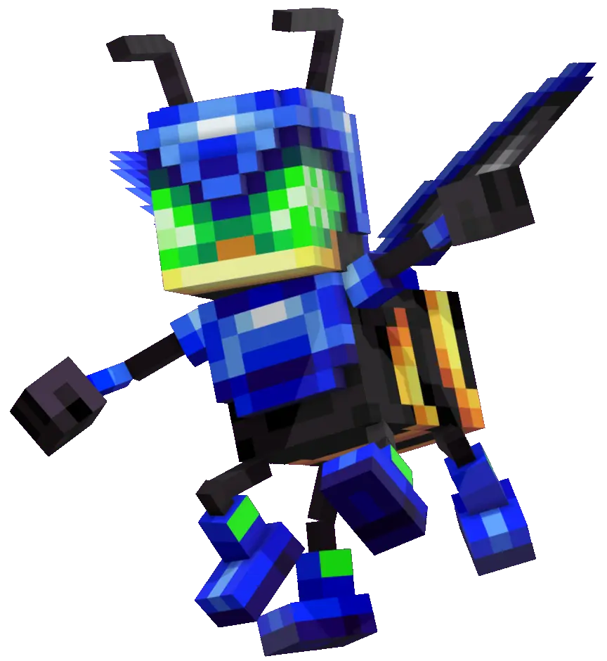 Minecraft CPM Model - BuckBumble by SerHan-Solo - AshiraZone Catalog (Media 3)