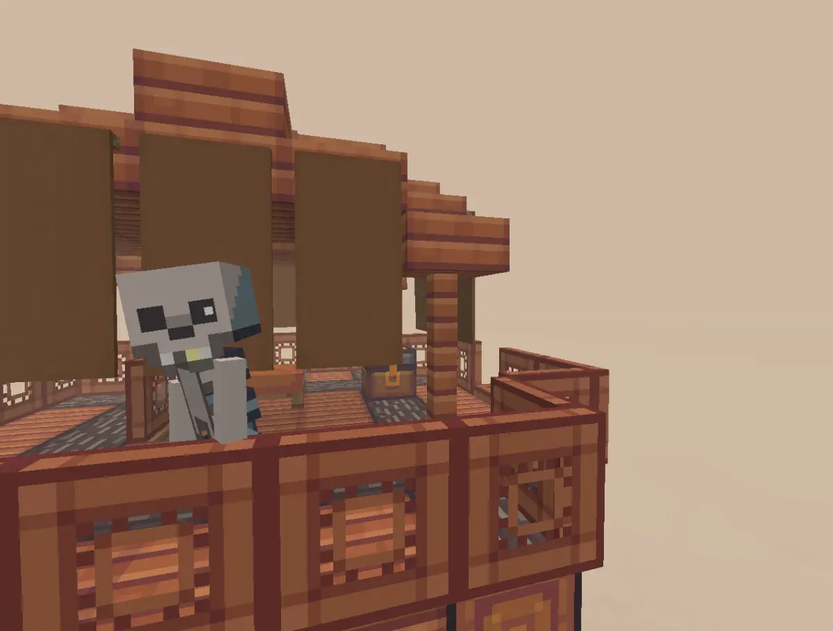 Minecraft CPM Model - boneman by fishwithlegs - AshiraZone Catalog (Media 2)