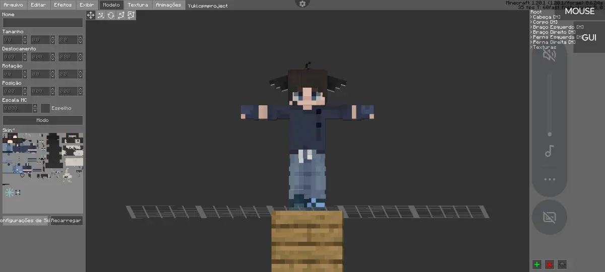 Minecraft CPM Model - Yuki by Yuki - AshiraZone Catalog (Media 1)