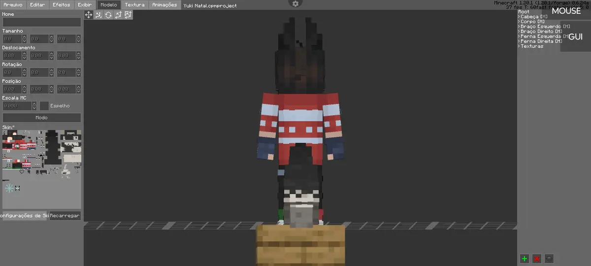 Minecraft CPM Model - Yuki_Natal by Yuki - AshiraZone Catalog (Media 2)