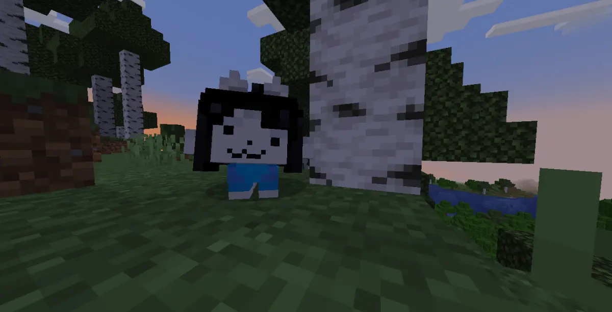 Minecraft CPM Model - shes now in the wild! temmie time! by Shai3D woah - AshiraZone Catalog (Media 2)