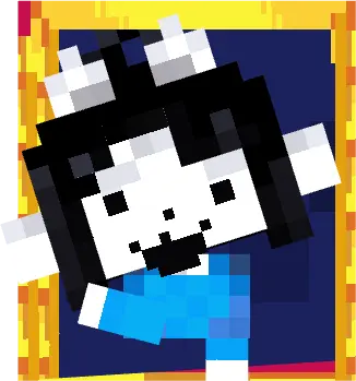 Minecraft CPM Model - shes now in the wild! temmie time! by Shai3D woah - AshiraZone Catalog (Media 3)