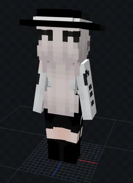 Minecraft CPM Model - YukyModel by ♧💗𝓥𝓮𝓻𝓸𝓼𝔂𝓴𝓪💗♧ - AshiraZone Catalog (Media 2)