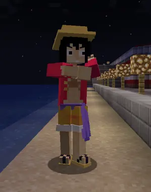 Minecraft CPM Model - Luffy by Raymer 🙏🙏🙏 - AshiraZone Catalog (Media 3)