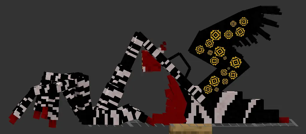 Minecraft CPM Model - ApocalypseBird by toster c pylemetami - AshiraZone Catalog (Media 2)