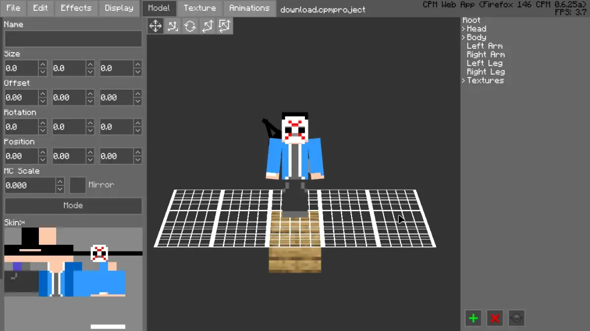 Minecraft CPM Model - delirious by Mend10 - AshiraZone Catalog (Media 1)
