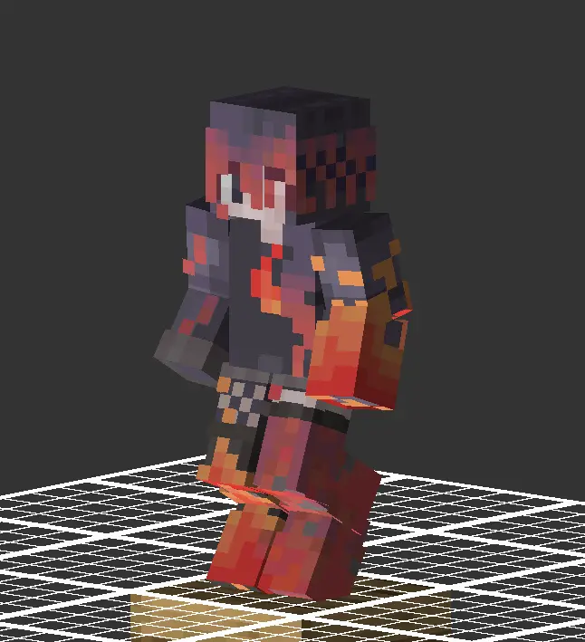 Minecraft CPM Model - skincompatibledigitigrade by cataraxts - AshiraZone Catalog (Media 2)