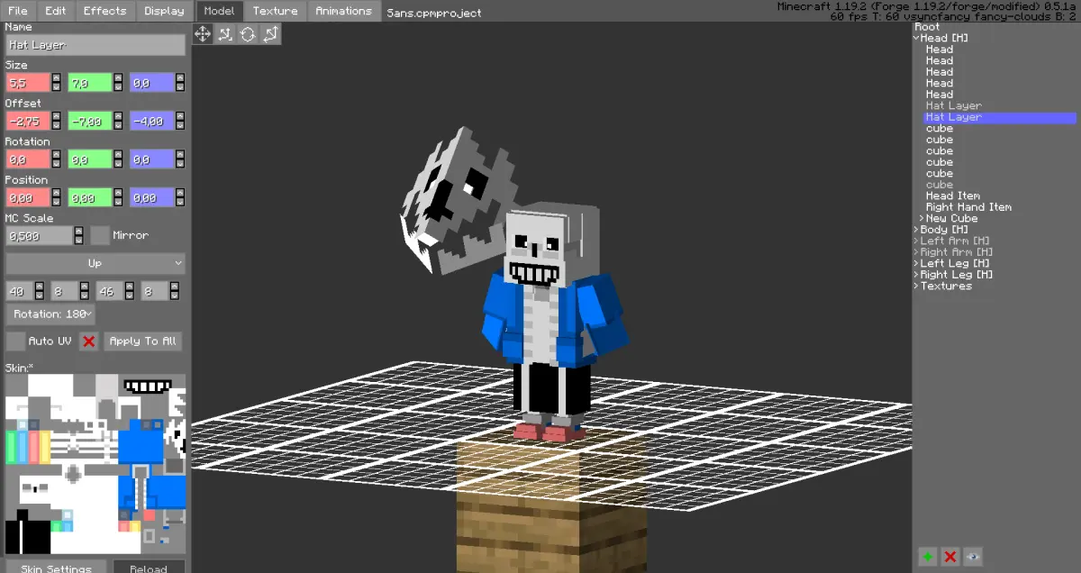 Minecraft CPM Model - Sans by Ted Alter(Comms Open) - AshiraZone Catalog (Media 2) Minecraft CPM Model - Sans by Ted Alter(Comms Open) - AshiraZone Catalog (Media 2)