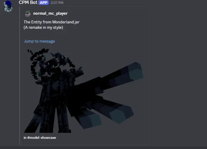 Minecraft CPM Model - TheEntity by coast - AshiraZone Catalog (Media 2)