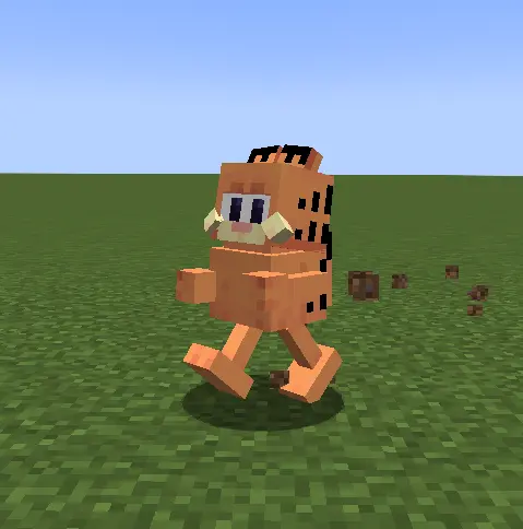 Minecraft CPM Model - Garfield by Raymer 🙏🙏🙏 - AshiraZone Catalog (Media 2)