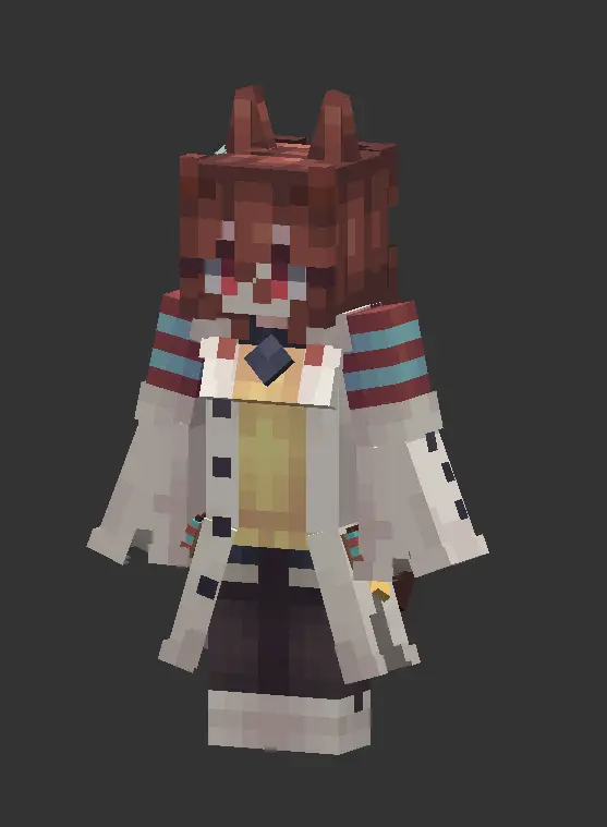 Minecraft CPM Model - Agnes_TachyonBy_DackenCHR by ༺ 句丹亡片ヨ几 ༻ - AshiraZone Catalog (Media 2)