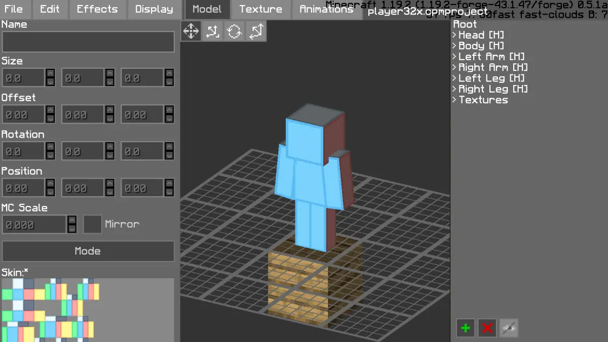 Minecraft CPM Model - player by ShinyLugia - AshiraZone Catalog (Media 2)