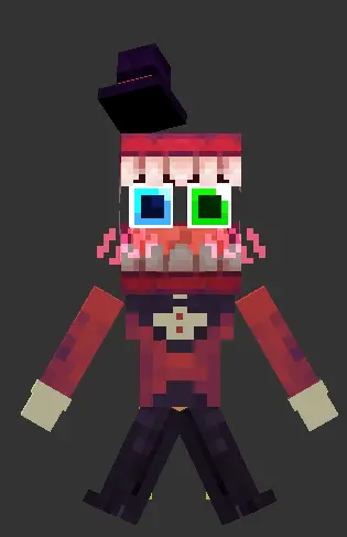 Minecraft CPM Model - CAINE by 🏥⚕️🍇ՏᏢϴᎡᎬ ᎬΝͲᎻႮՏᏆᎪՏt🍇⚕️🏥 - AshiraZone Catalog (Media 2)