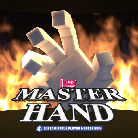 Minecraft CPM Model - Happy April Fools, here’s Master Hand for some reason by alphs - AshiraZone Catalog (Media 2)