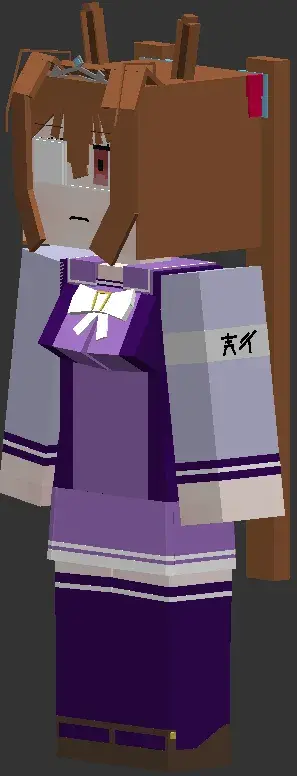 Minecraft CPM Model - daiwa_Scarlet by Otto Tannhauser - AshiraZone Catalog (Media 3)