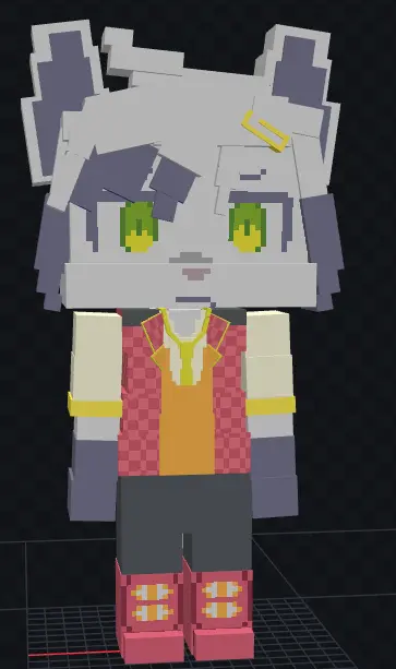 Minecraft CPM Model - YonKaGor_Papercraft by CrystalFate - AshiraZone Catalog (Media 3)