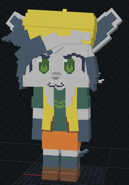 Minecraft CPM Model - YonKaGor_Papercraft by CrystalFate - AshiraZone Catalog (Media 5)