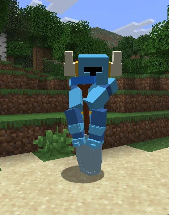Minecraft CPM Model - Shovel_Knight by Mike - AshiraZone Catalog (Media 3)