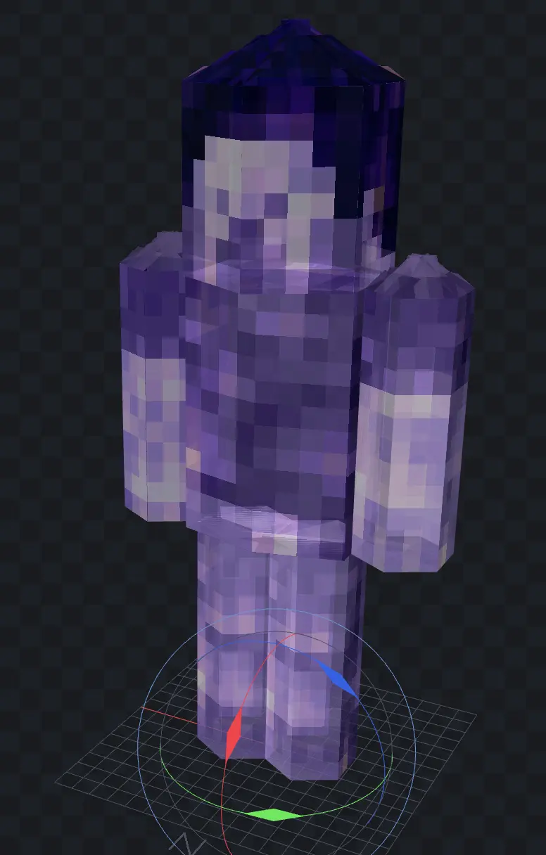 Minecraft CPM Model - steve by 6nop6nop - AshiraZone Catalog (Media 1)