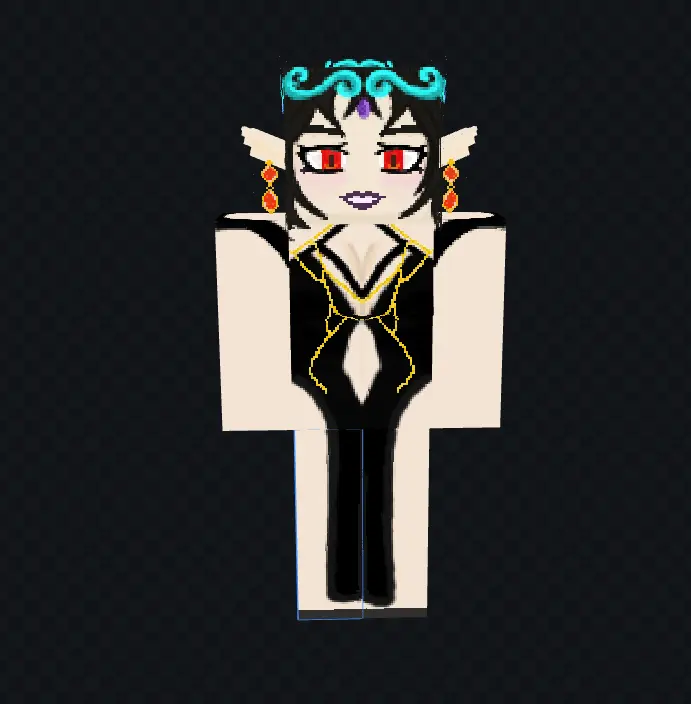 Minecraft CPM Model - rainha_pesadelo0 by NIX - AshiraZone Catalog (Media 2)