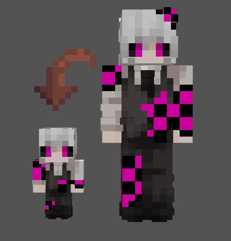 Minecraft CPM Model - chibi by додєкоxлір - AshiraZone Catalog (Media 2)