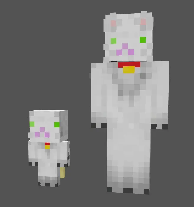 Minecraft CPM Model - chibi0 by додєкоxлір - AshiraZone Catalog (Media 3)
