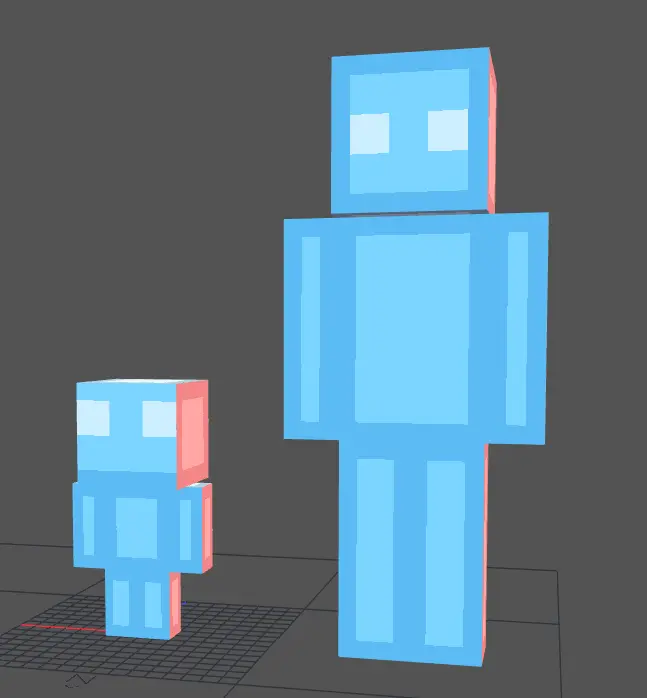 Minecraft CPM Model - chibi0 by додєкоxлір - AshiraZone Catalog (Media 4)
