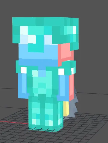 Minecraft CPM Model - chibi0 by додєкоxлір - AshiraZone Catalog (Media 5)