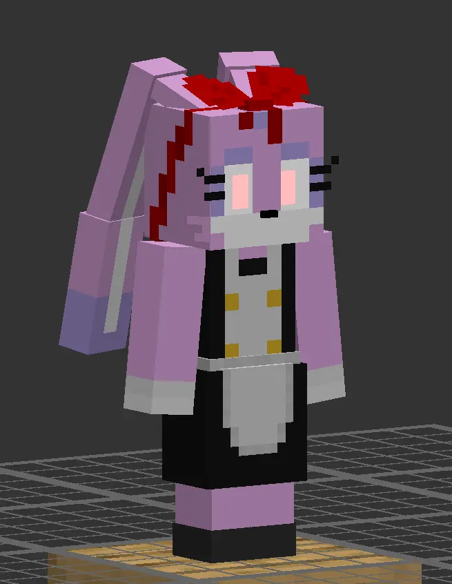 Minecraft CPM Model - datstrangelookingrabbitthing by DeltΔ C. Walker - AshiraZone Catalog (Media 6)