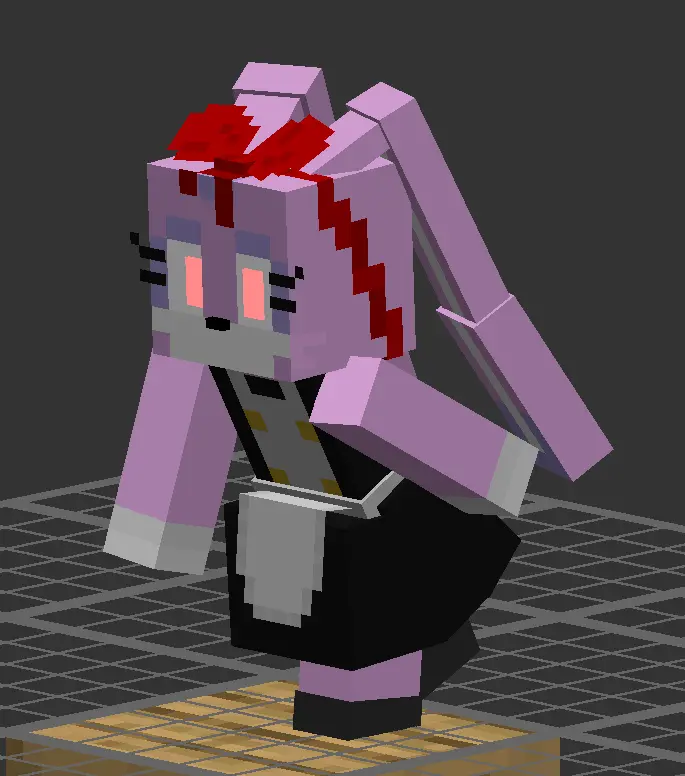 Minecraft CPM Model - datstrangelookingrabbitthing by DeltΔ C. Walker - AshiraZone Catalog (Media 9)