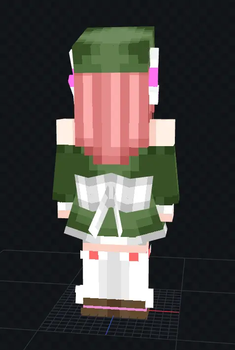 Minecraft CPM Model - MomoMomone by Quaver - AshiraZone Catalog (Media 2)