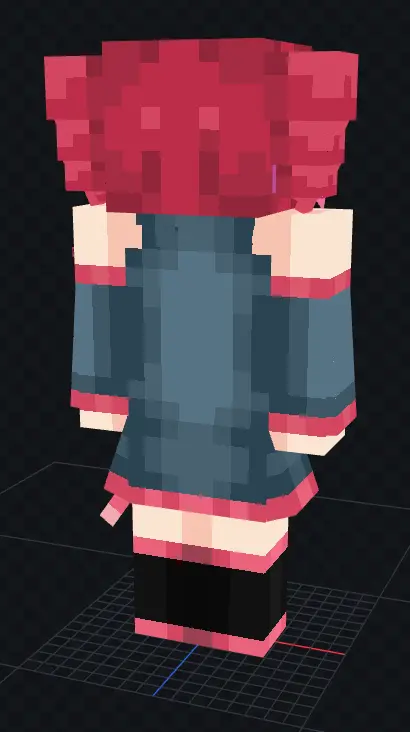 Minecraft CPM Model - KasaneTeto by Quaver - AshiraZone Catalog (Media 2)